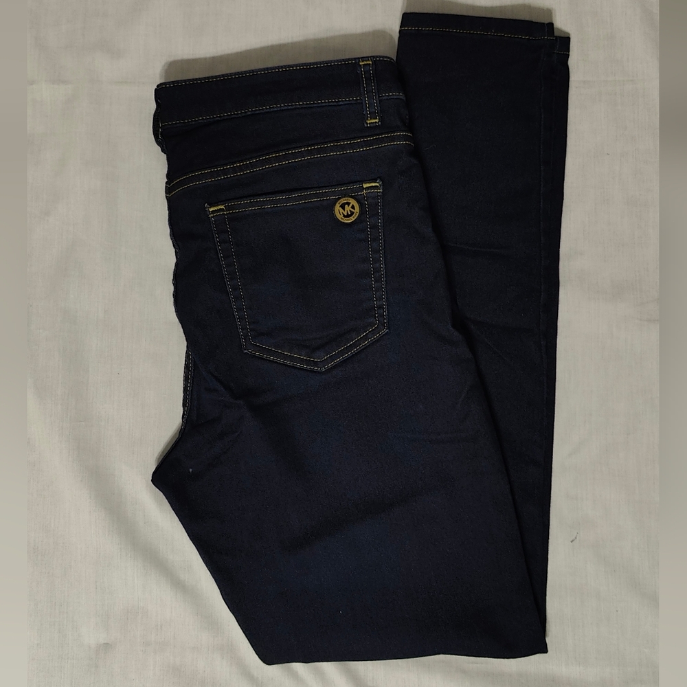 Michael Kors Izzy Skinny Women's Jeans - Size 8 - Dark Denim
